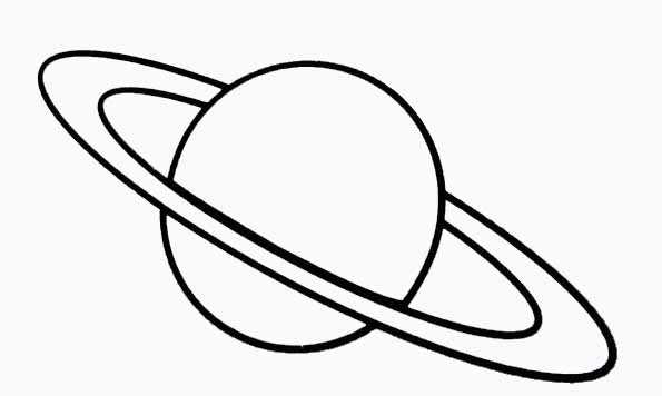 Dessin à colorier: Planete (Système Solaire) (Apprentissage et Éducation) #157679 - Coloriages à Imprimer Gratuits
