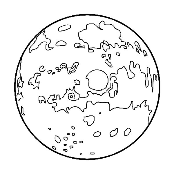Dessin à colorier: Planete (Système Solaire) (Apprentissage et Éducation) #157781 - Coloriages à Imprimer Gratuits