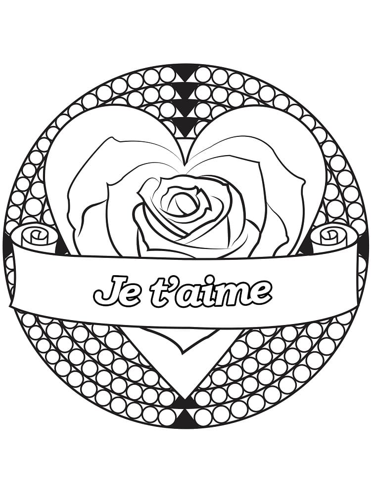 Coloriage gratuit Amour #192357 de la collection Autres à imprimer