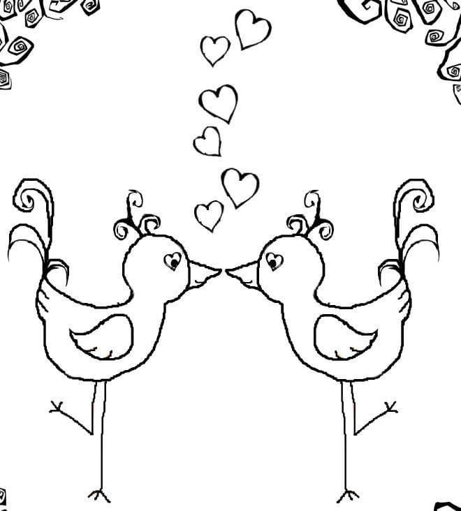 Coloriage gratuit Amour #194140 de la collection Autres à imprimer