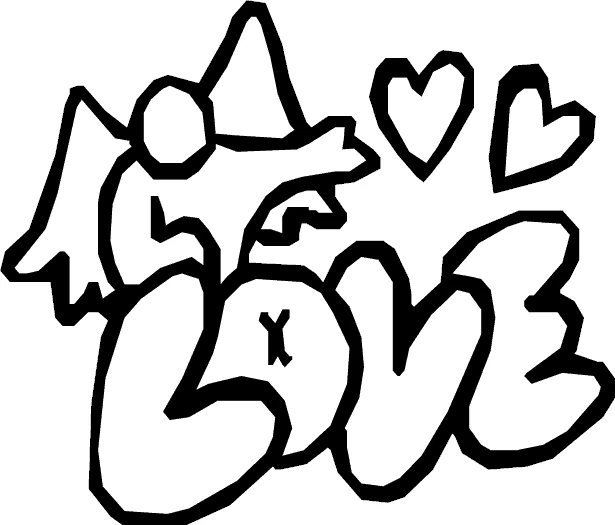 Coloriage gratuit Amour #88557 de la collection Autres à imprimer Coloriage gratuit Amour #88557 de la collection Autres à imprimer