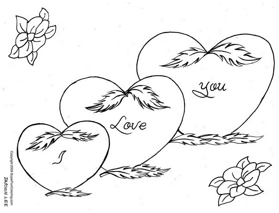 Dessin Amour #88598 à colorier de la série Autres, gratuit à télécharger et imprimer