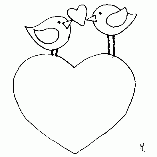 Dessin à colorier: Amour (Autres) #88629 - Coloriages à Imprimer Gratuits