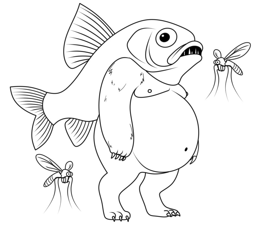 Dessin à colorier: Brainrot (Autres) #219948 - Coloriages à Imprimer Gratuits