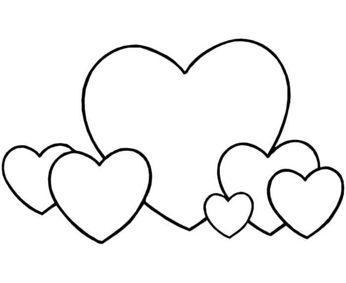 Coloriage gratuit Coeur #173261 de la collection Autres à imprimer