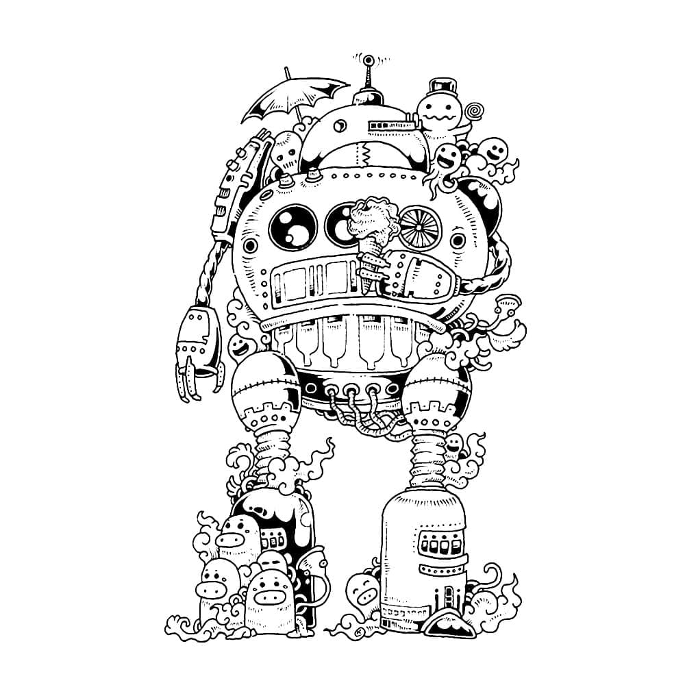 Coloriage gratuit Doodle Art #190867 de la collection Autres à imprimer