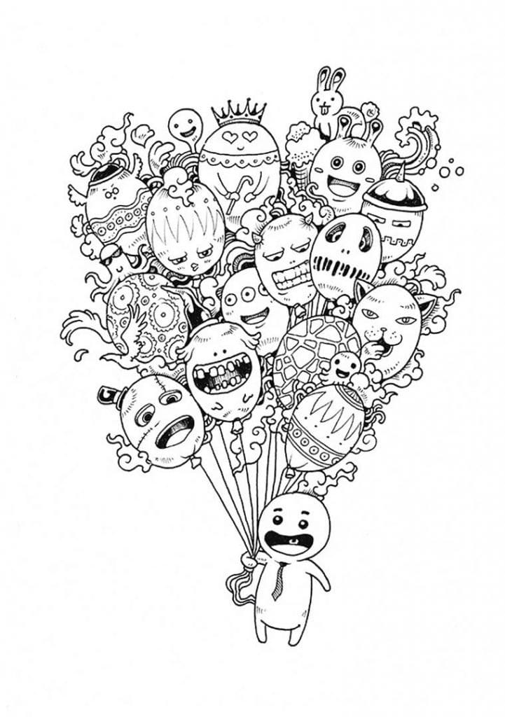 Coloriage gratuit Doodle Art #190895 de la collection Autres à imprimer