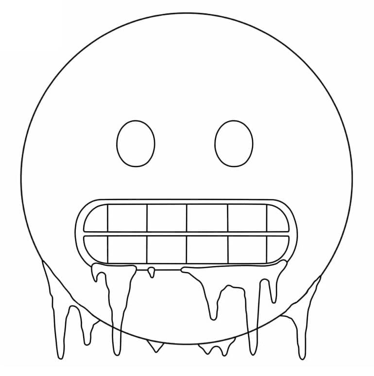 Coloriage gratuit Emoji #190387 de la collection Autres à imprimer