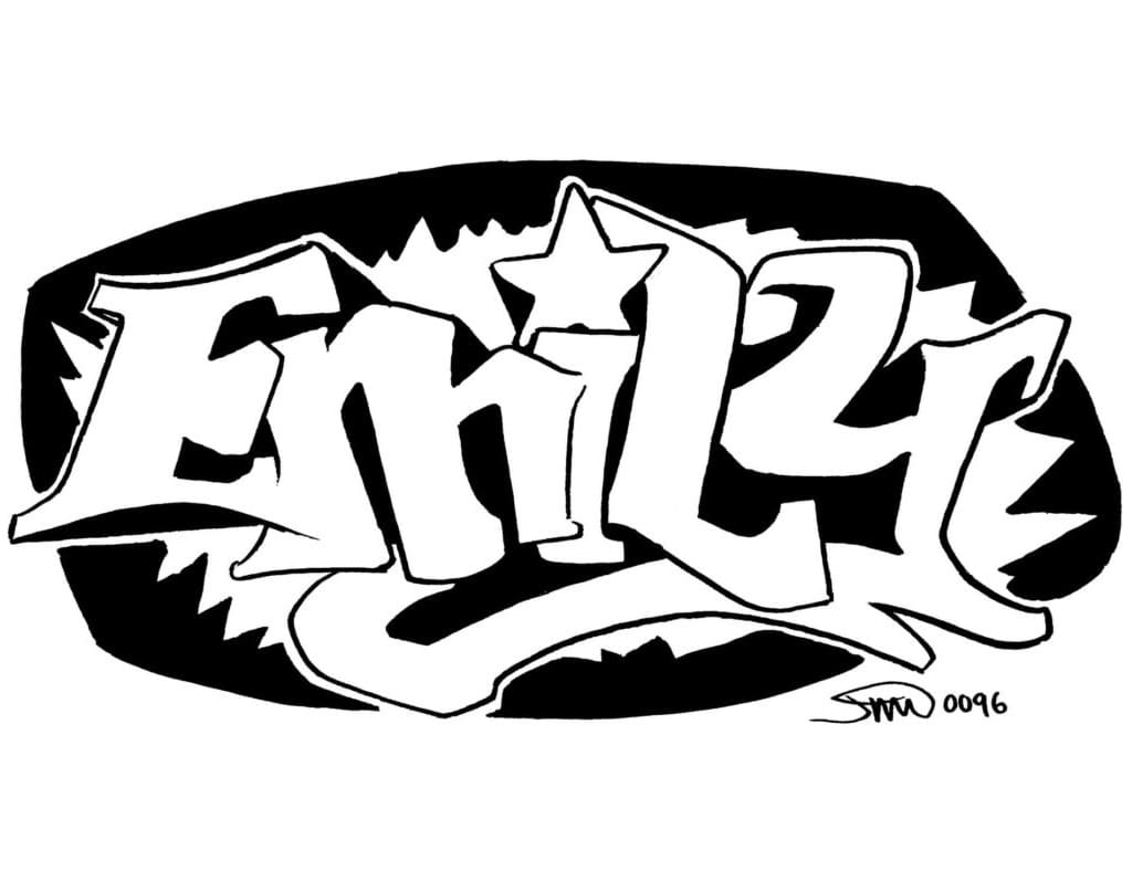 Dessin à colorier: Graffiti (Autres) #192186 - Coloriages à Imprimer Gratuits