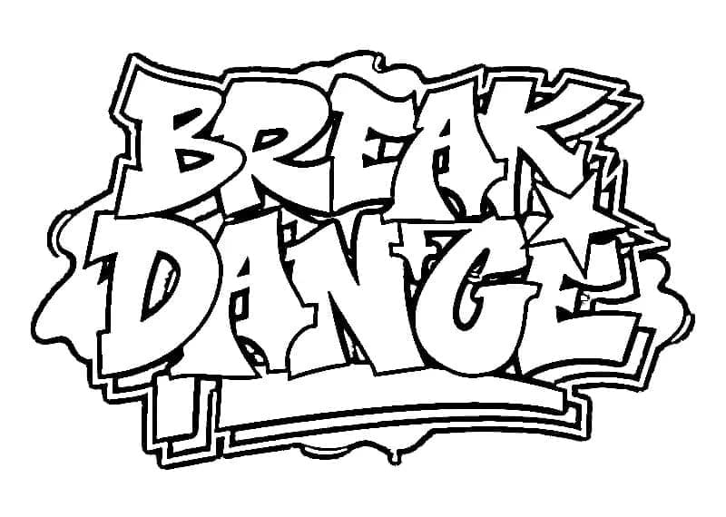 Coloriage gratuit Graffiti #192202 de la collection Autres à imprimer