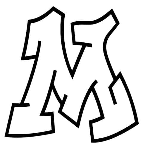 Coloriage gratuit Graffiti #192211 de la collection Autres à imprimer Coloriage gratuit Graffiti #192211 de la collection Autres à imprimer
