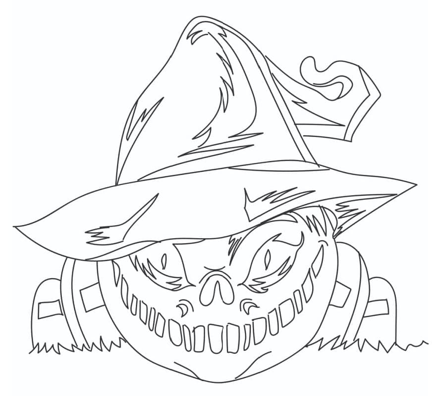 Coloriage gratuit Horreur et Effrayant #181149 de la collection Autres à imprimer