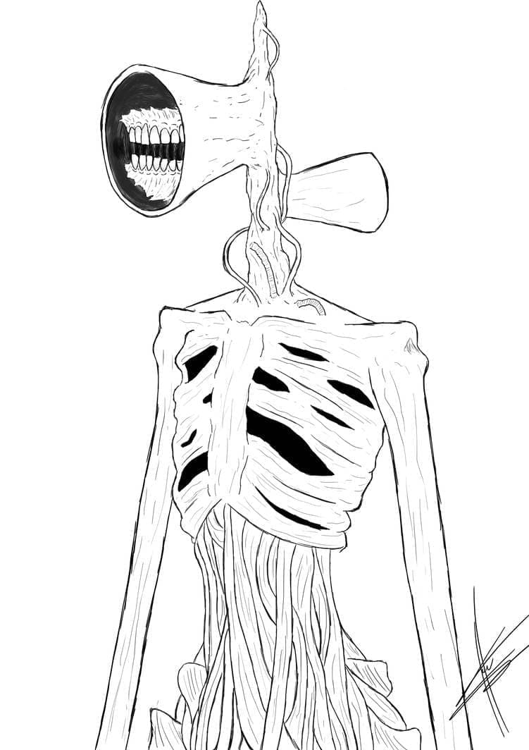 Coloriage gratuit Horreur et Effrayant #186118 de la collection Autres à imprimer