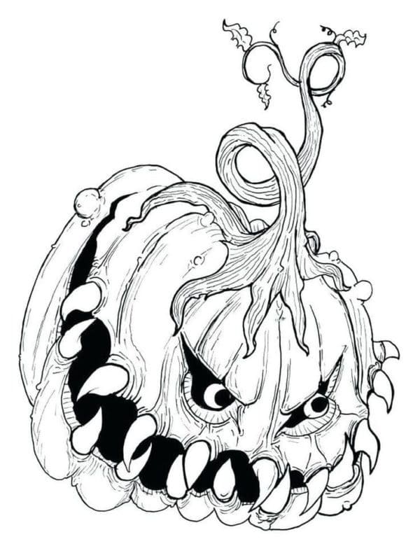 Coloriage gratuit Horreur et Effrayant #193655 de la collection Autres à imprimer