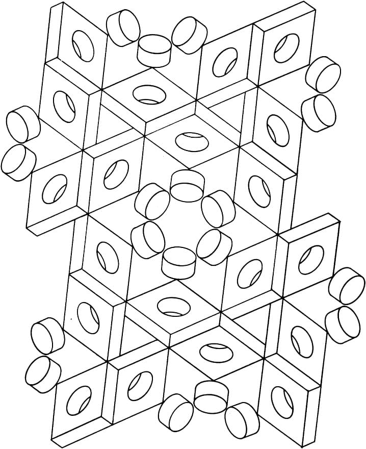 Coloriage à imprimer Illusion d’optique #213948 de la série Autres, gratuit pour enfants et adultes