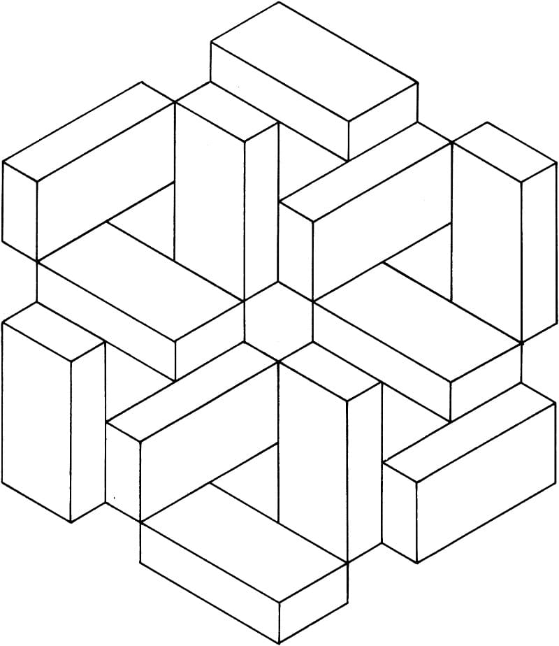 Coloriage gratuit Illusion d’optique #213956 de la collection Autres à imprimer