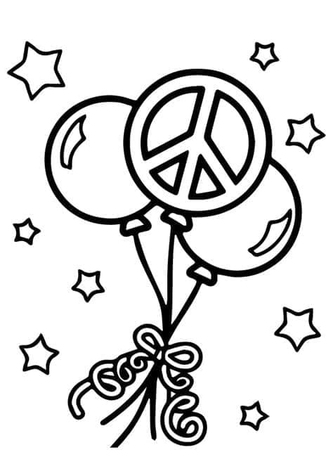 Coloriage gratuit Paix #210620 de la collection Autres à imprimer