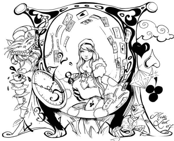 Coloriage gratuit Psychedelique #210016 de la collection Autres à imprimer