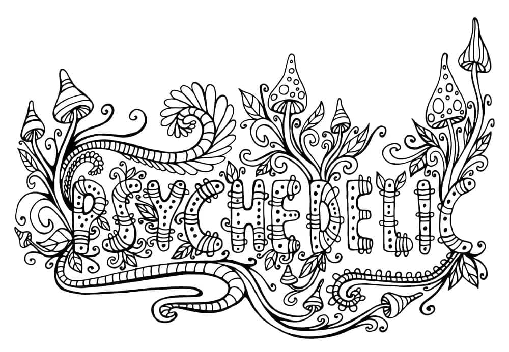 Coloriage gratuit Psychedelique #210044 de la collection Autres à imprimer