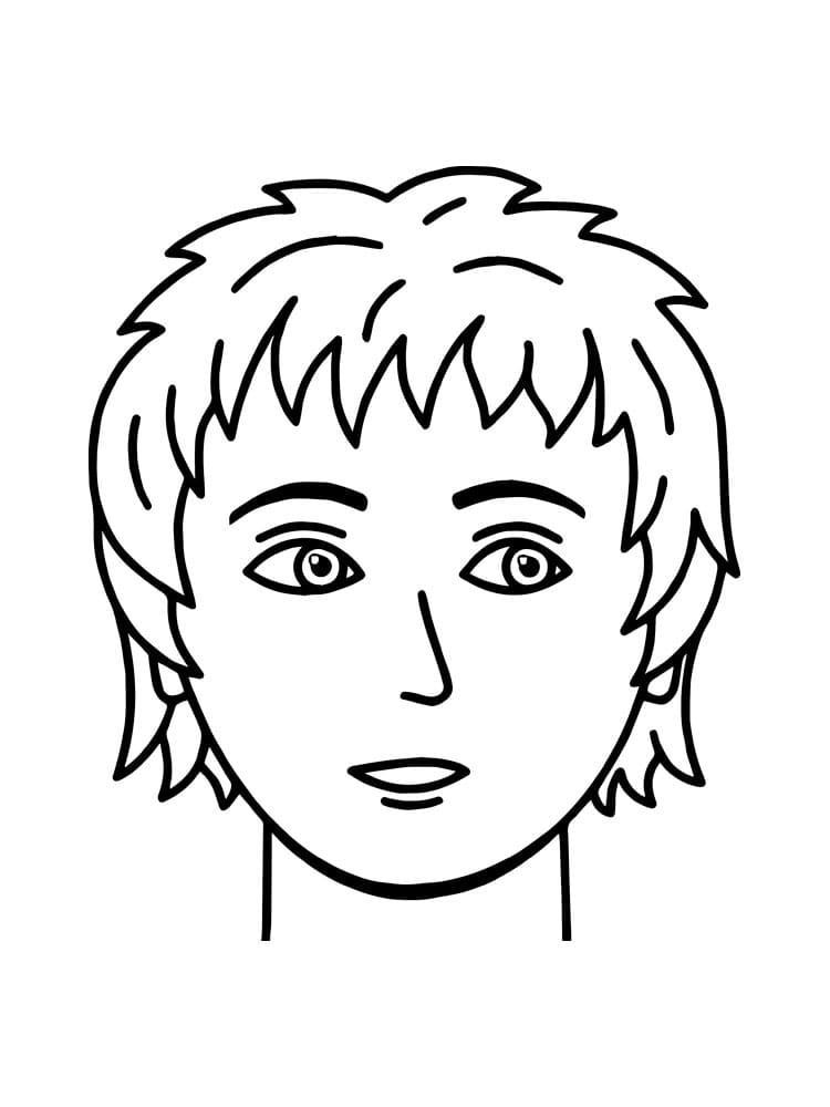 Dessin à colorier: Visage (Autres) #211984 - Coloriages à Imprimer Gratuits