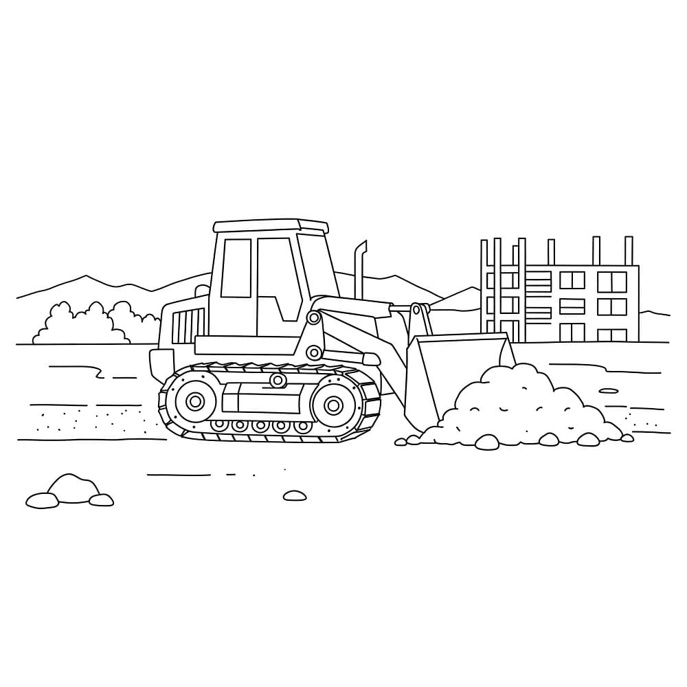 Coloriage gratuit Chantier #220876 de la collection Bâtiments et Architecture à imprimer Coloriage gratuit Chantier #220876 de la collection Bâtiments et Architecture à imprimer