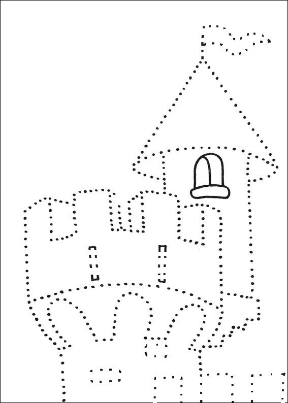 Dessin à colorier: Chateau (Bâtiments et Architecture) #62194 - Coloriages à Imprimer Gratuits