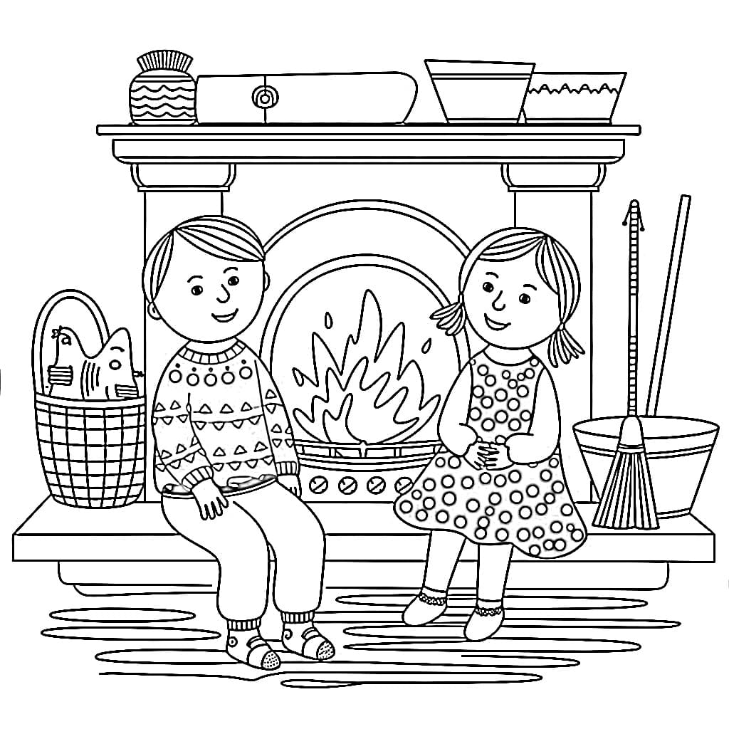 Coloriage gratuit Cheminée #217179 de la collection Bâtiments et Architecture à imprimer Coloriage gratuit Cheminée #217179 de la collection Bâtiments et Architecture à imprimer