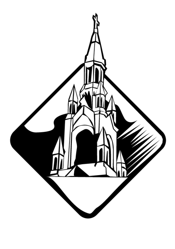 Dessin à colorier: Église (Bâtiments et Architecture) #64369 - Coloriages à imprimer