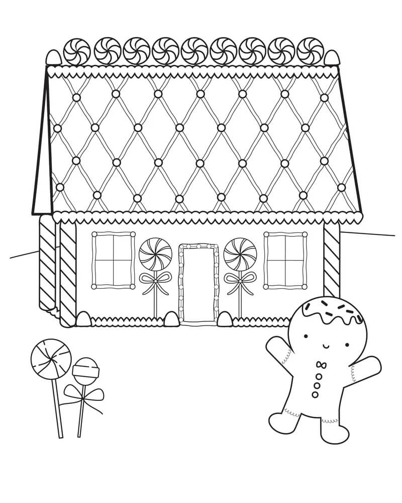 Coloriage gratuit Maison #172192 de la collection Bâtiments et Architecture à imprimer Coloriage gratuit Maison #172192 de la collection Bâtiments et Architecture à imprimer