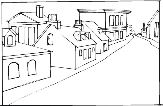 Dessin à colorier: Maison (Bâtiments et Architecture) #64765 - Coloriages à Imprimer Gratuits