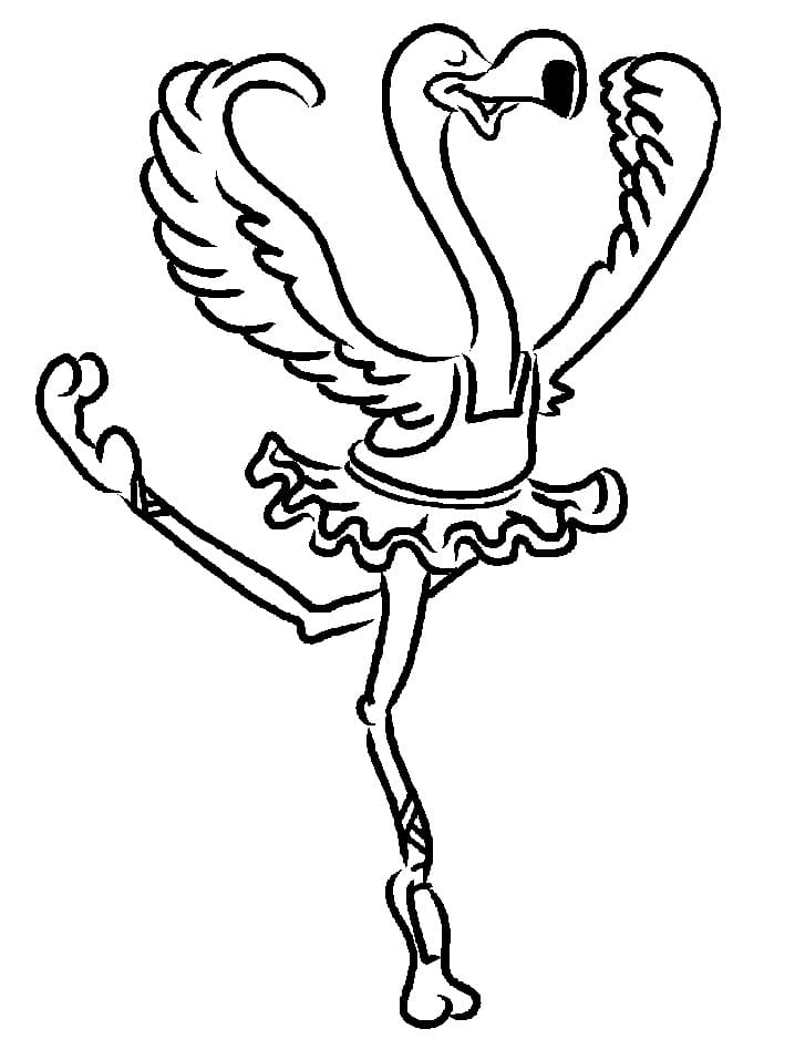 Coloriage gratuit Danseur / Danseuse #179175 de la collection Carrières et Professions à imprimer