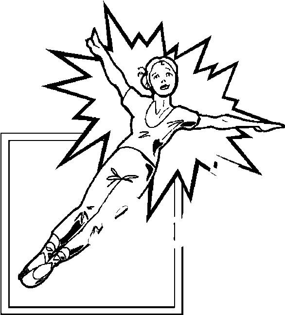 Coloriage gratuit Danseur / Danseuse #92135 de la collection Carrières et Professions à imprimer