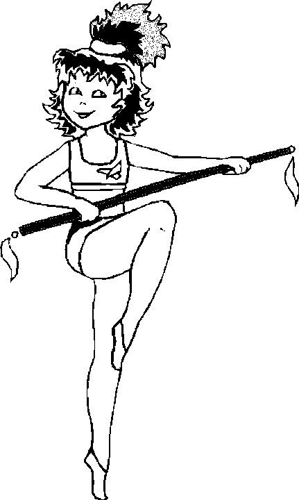 Coloriage gratuit Danseur / Danseuse #92143 de la collection Carrières et Professions à imprimer