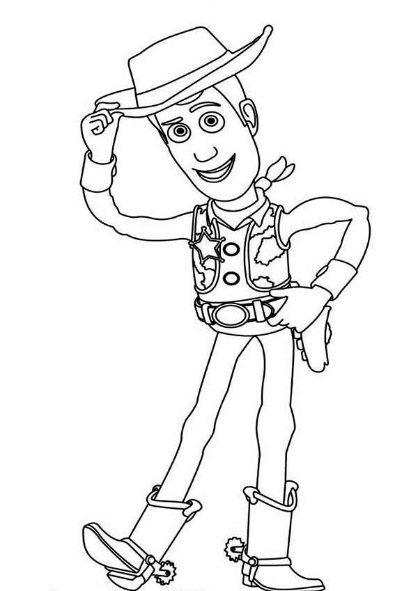 Dessin à colorier: Sherif (Carrières et Professions) #107470 - Coloriages à Imprimer Gratuits