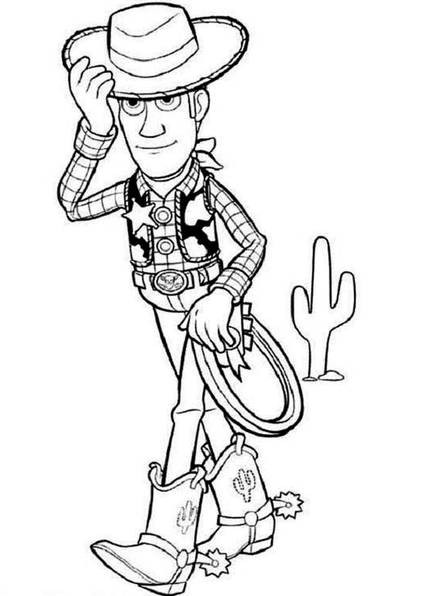 Dessin à colorier: Sherif (Carrières et Professions) #107548 - Coloriages à Imprimer Gratuits