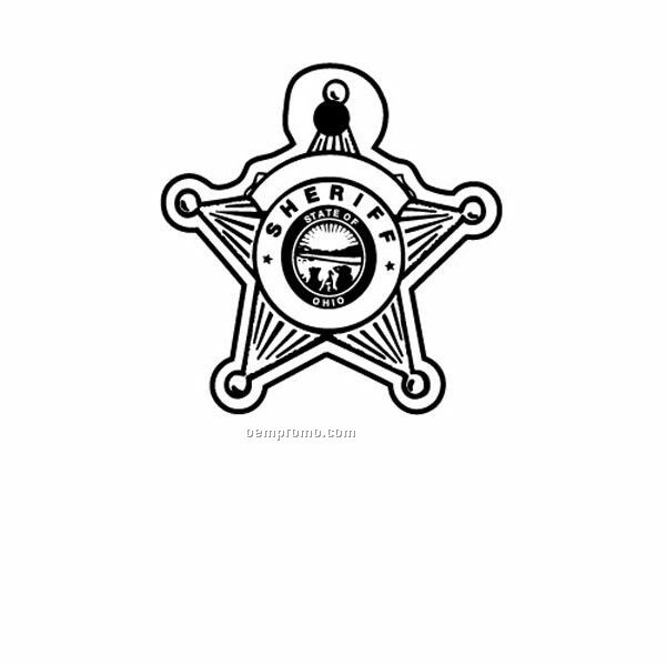 Coloriage gratuit Sherif #107574 de la collection Carrières et Professions à imprimer