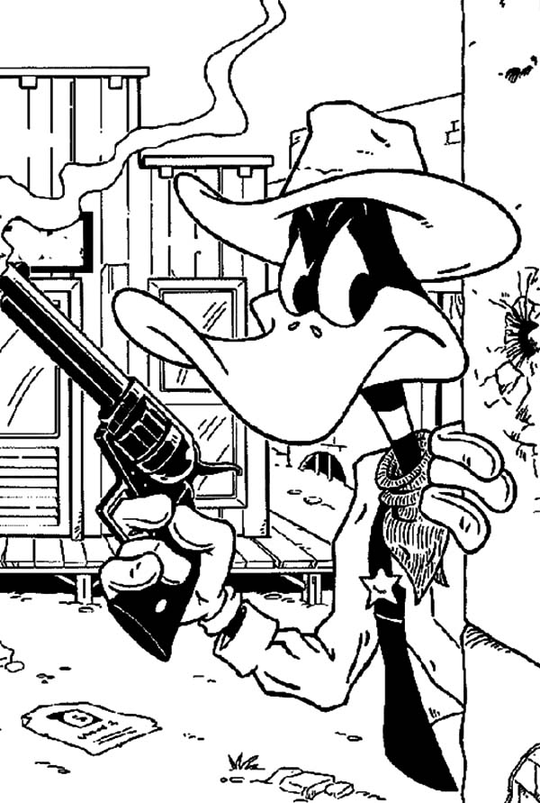 Dessin à colorier: Sherif (Carrières et Professions) #107610 - Coloriages à Imprimer Gratuits