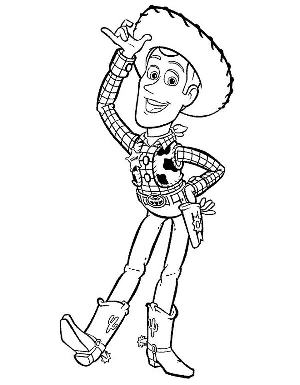 Dessin à colorier: Sherif (Carrières et Professions) #107613 - Coloriages à Imprimer Gratuits