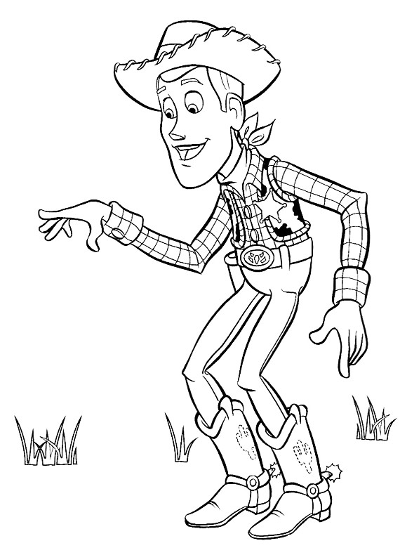 Dessin à colorier: Sherif (Carrières et Professions) #107727 - Coloriages à Imprimer Gratuits