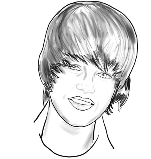 Dessin à colorier: Justin Bieber (Célébrités) #122453 - Coloriages à Imprimer Gratuits