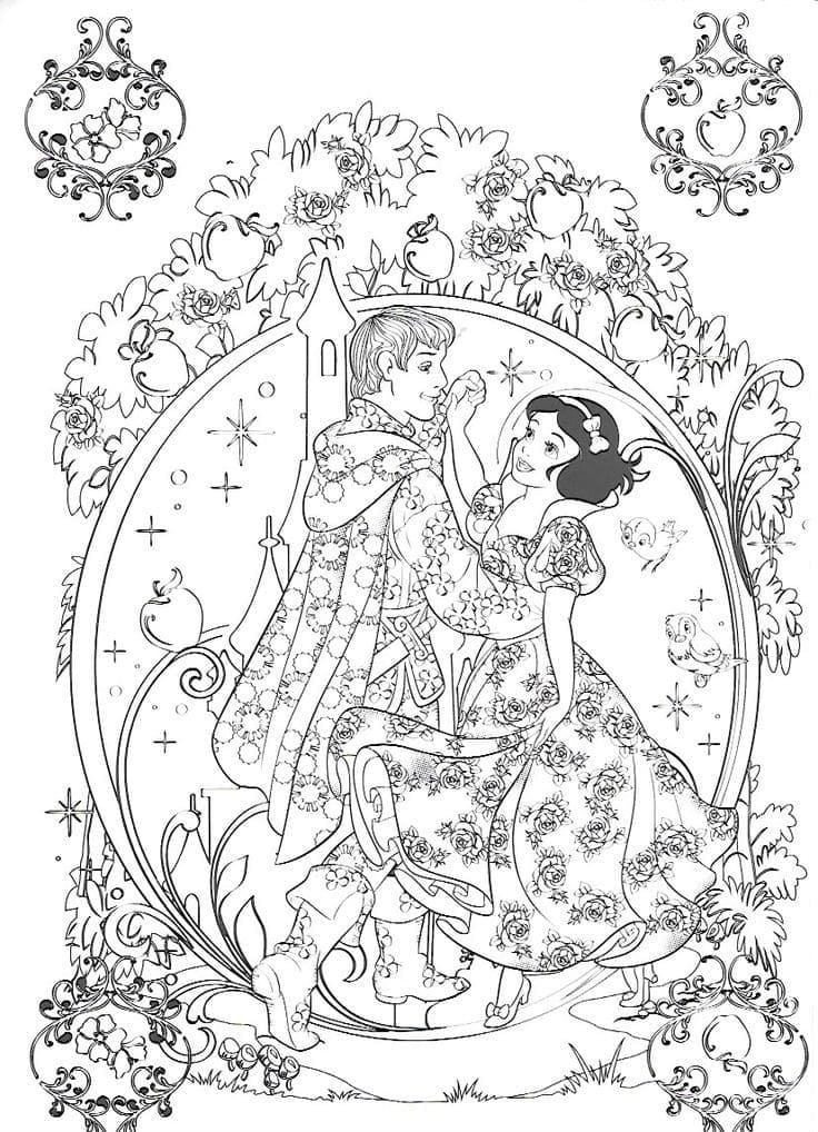 Illustration au trait Disney Adulte #200083 de la collection Coloriage Adulte à colorier gratuitement