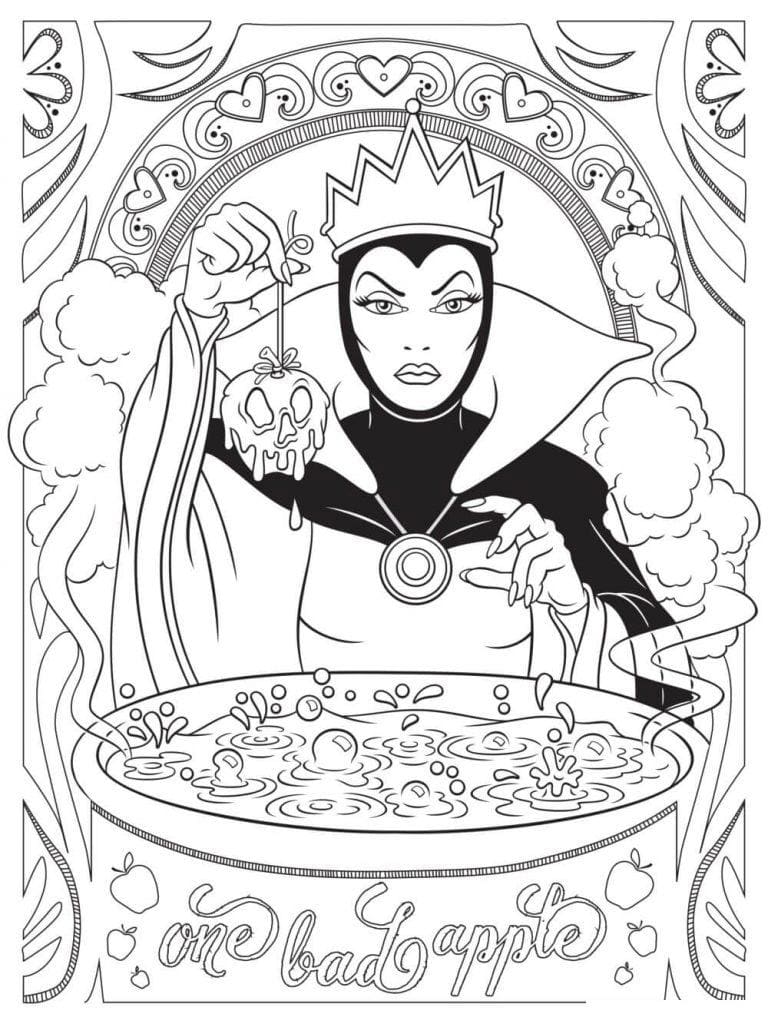 Coloriage gratuit Disney Adulte #200095 de la collection Coloriage Adulte à imprimer