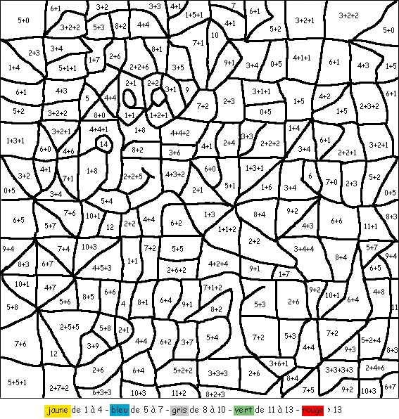 Coloriage gratuit Coloriage magique #126111 de la collection Coloriage numéroté à imprimer Coloriage gratuit Coloriage magique #126111 de la collection Coloriage numéroté à imprimer