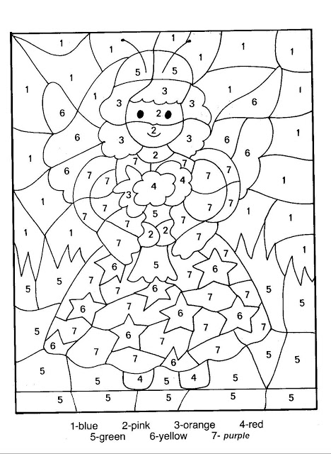 Illustration au trait Coloriage magique #126228 de la collection Coloriage numéroté à colorier gratuitement