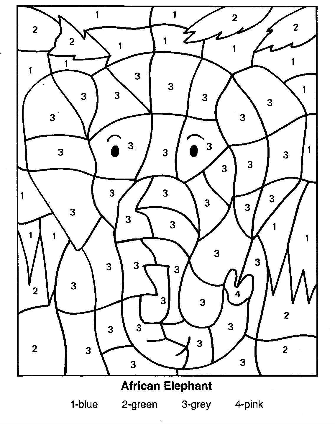 Dessin à colorier: Coloriage par numéros (Coloriage numéroté) #125521 - Coloriages à Imprimer Gratuits