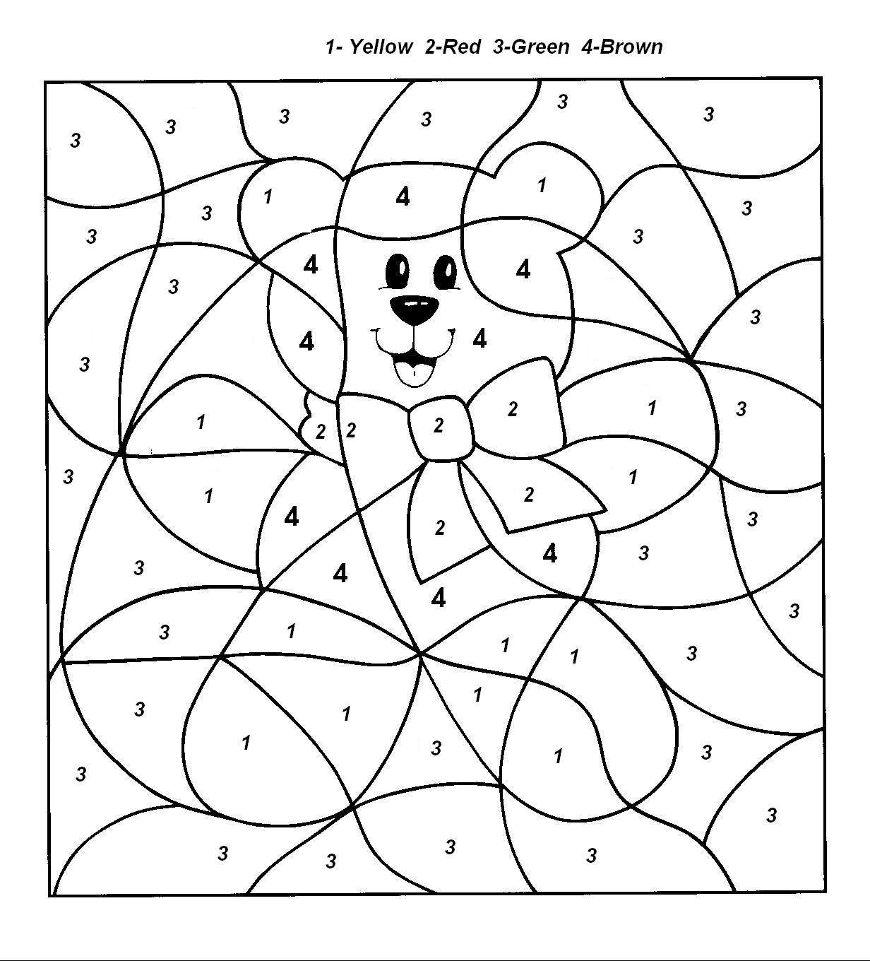 Dessin à colorier: Coloriage par numéros (Coloriage numéroté) #125525 - Coloriages à Imprimer Gratuits