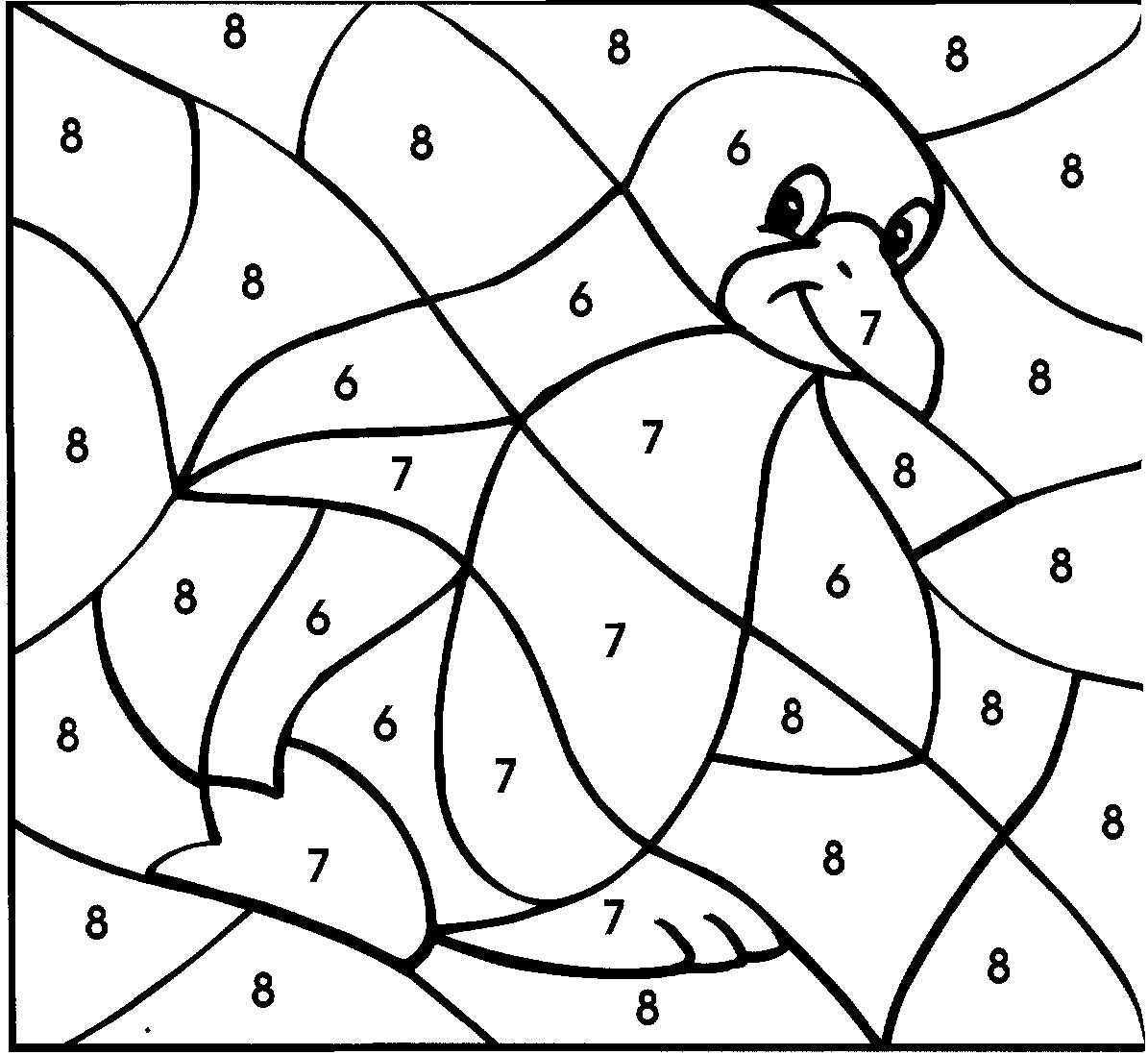 Dessin à colorier: Coloriage par numéros (Coloriage numéroté) #125681 - Coloriages à Imprimer Gratuits