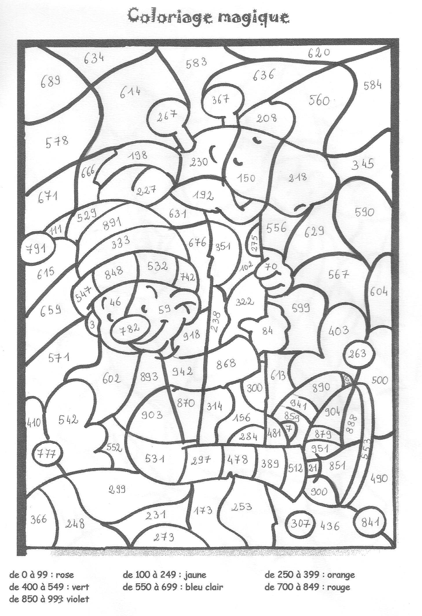 Dessin à colorier: Coloriage par numéros (Coloriage numéroté) #125742 - Coloriages à Imprimer Gratuits