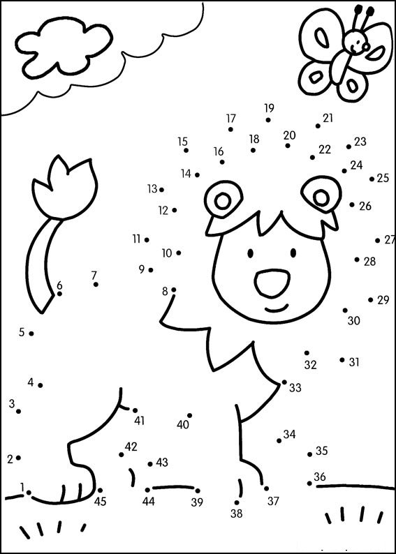 Dessin à colorier: Coloriage point à point (Coloriage numéroté) #126004 - Coloriages à Imprimer Gratuits
