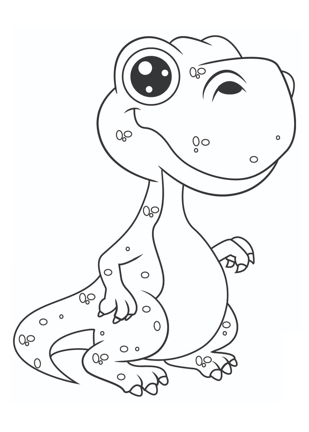 Dessin à colorier: Dinosaures Coloriage par Numéro (Coloriage numéroté) #177957 - Coloriages à Imprimer Gratuits